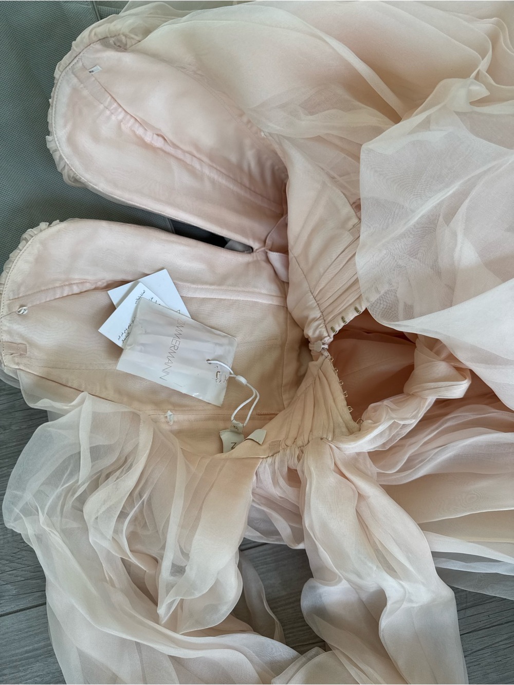 Zimmermann
Crush silk organza bustier dress - Picture 4 of 4